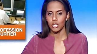 A pelo lungo vecchie grasse troie ragazza bruna ingoia un pene con il suo culo